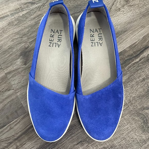 NATURALIZER PATRICE SNEAKERS US 4M EUR34 LEATHER UPPER / SUEDE - Picture 1 of 8